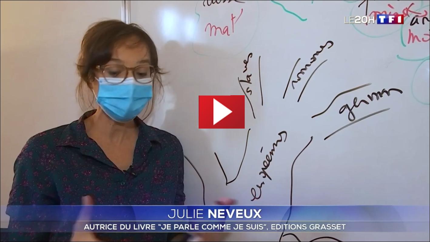 Julie Neveux, une linguiste qui aime les anglicismes