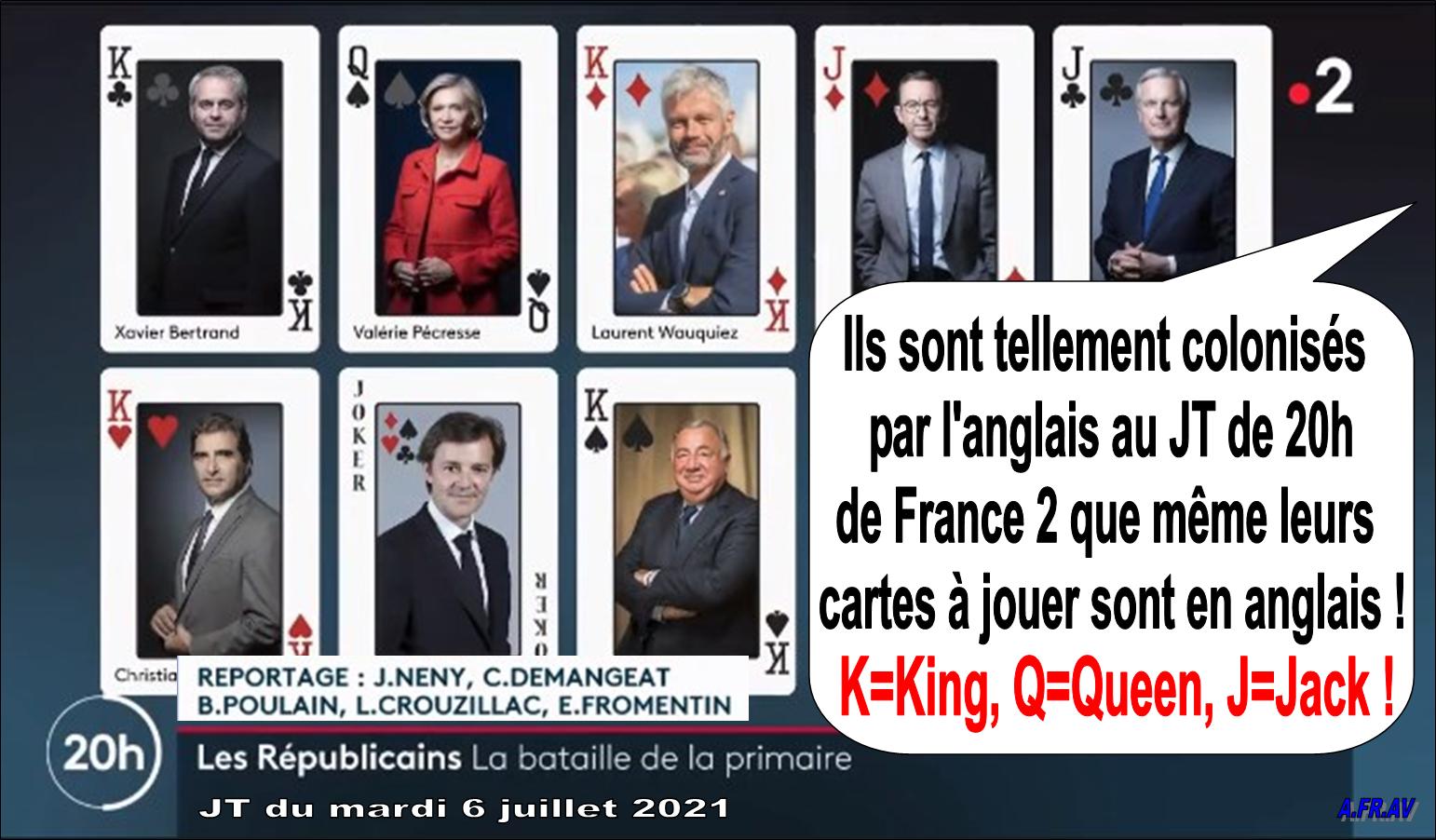 Julien-Neny, Catherine Demangeat, 20h de France 2, Primaire des Républicains