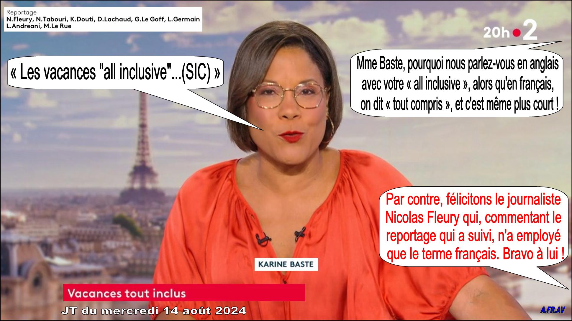 Karine Baste et Nicolas Fleury, journalistes