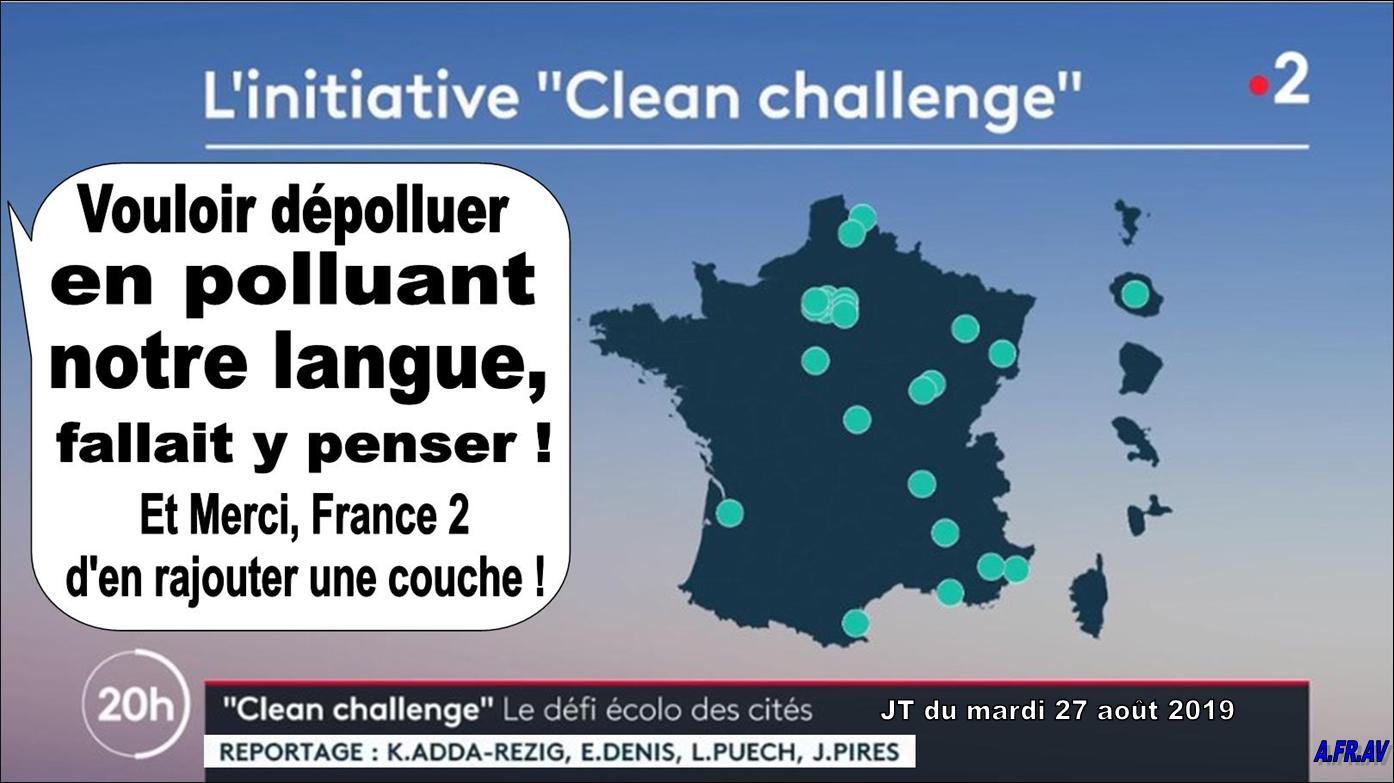 Khadija Adda-Rezig, journaliste; le Clean challenge