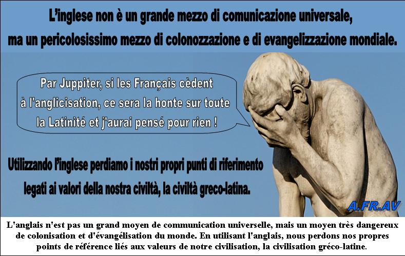 La France colonisée par l'anglais !