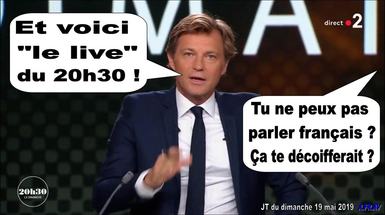 Laurent Delahousse, le Live de 20 heures 30
