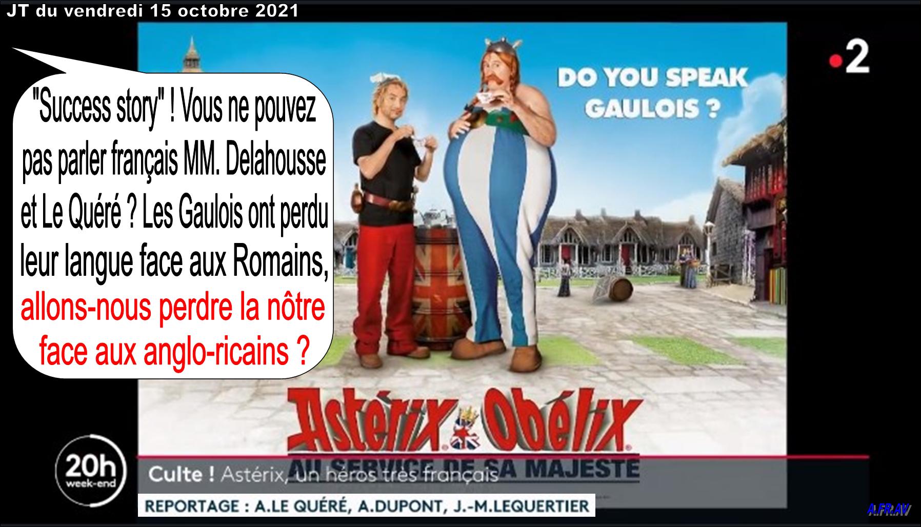 Laurent Delahousse Alexandre Le Quéré, Astérix et Obélix, Histoire d'une réussite, France 2