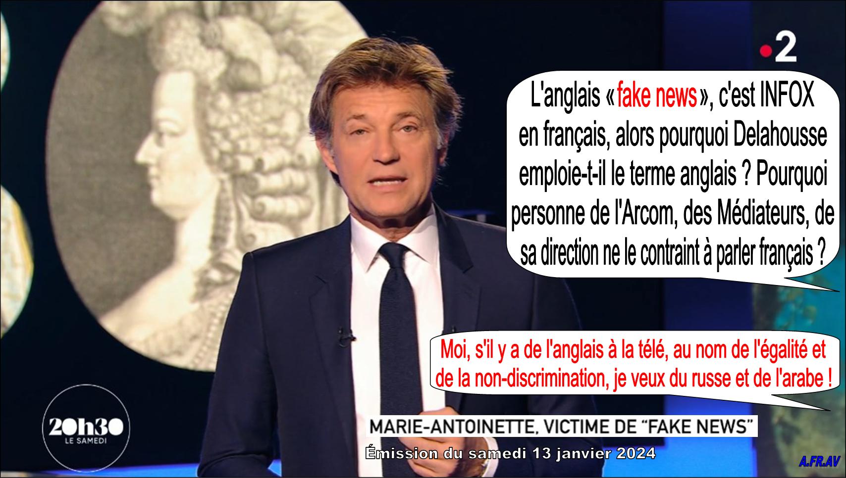 Laurent Delahousse, émission 20h30 le Samedi sur France 2