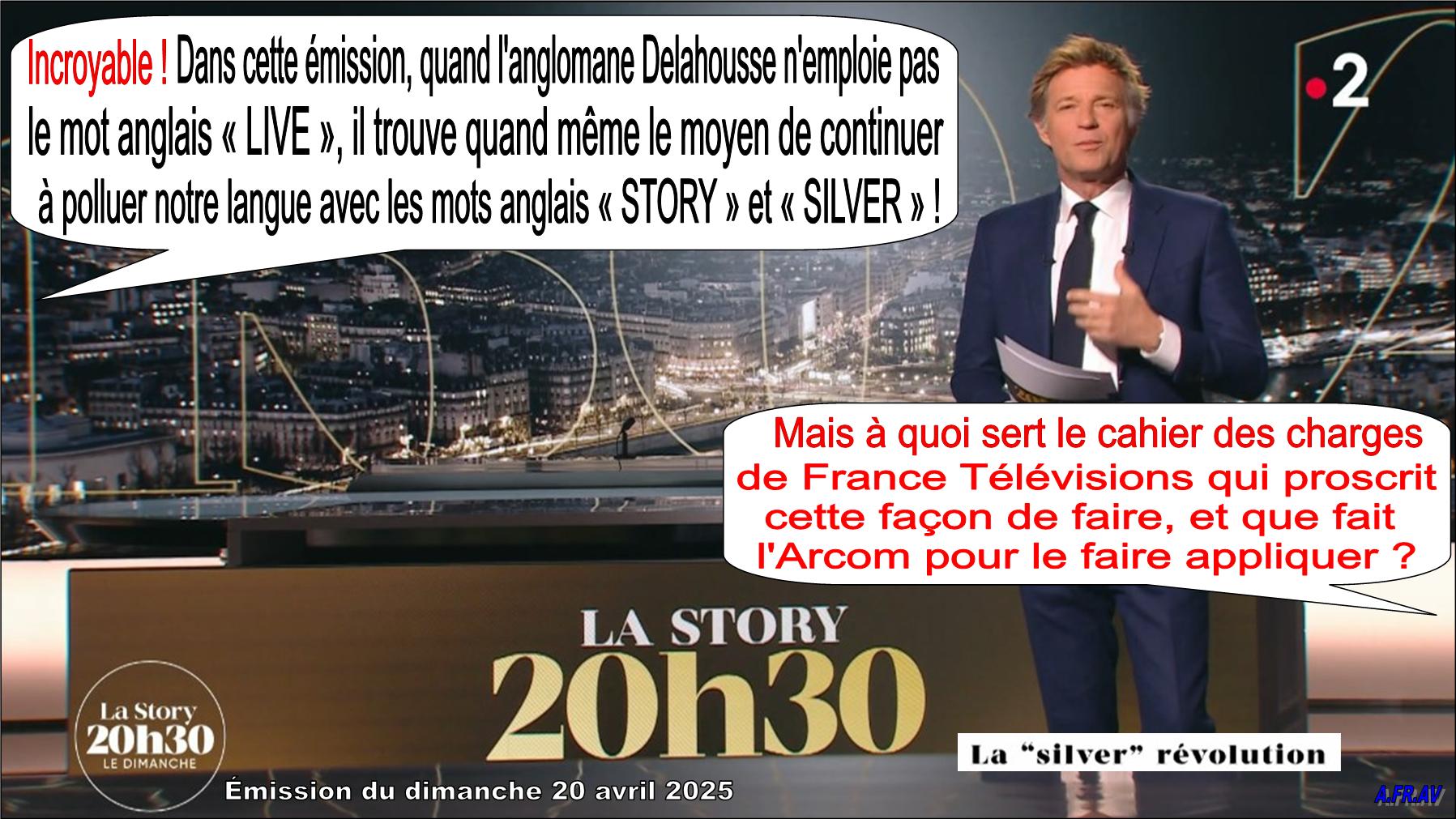 Laurent Delahousse, story, silver generation, France 2