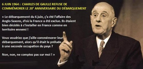 Le Général de Gaulle et le débarquement