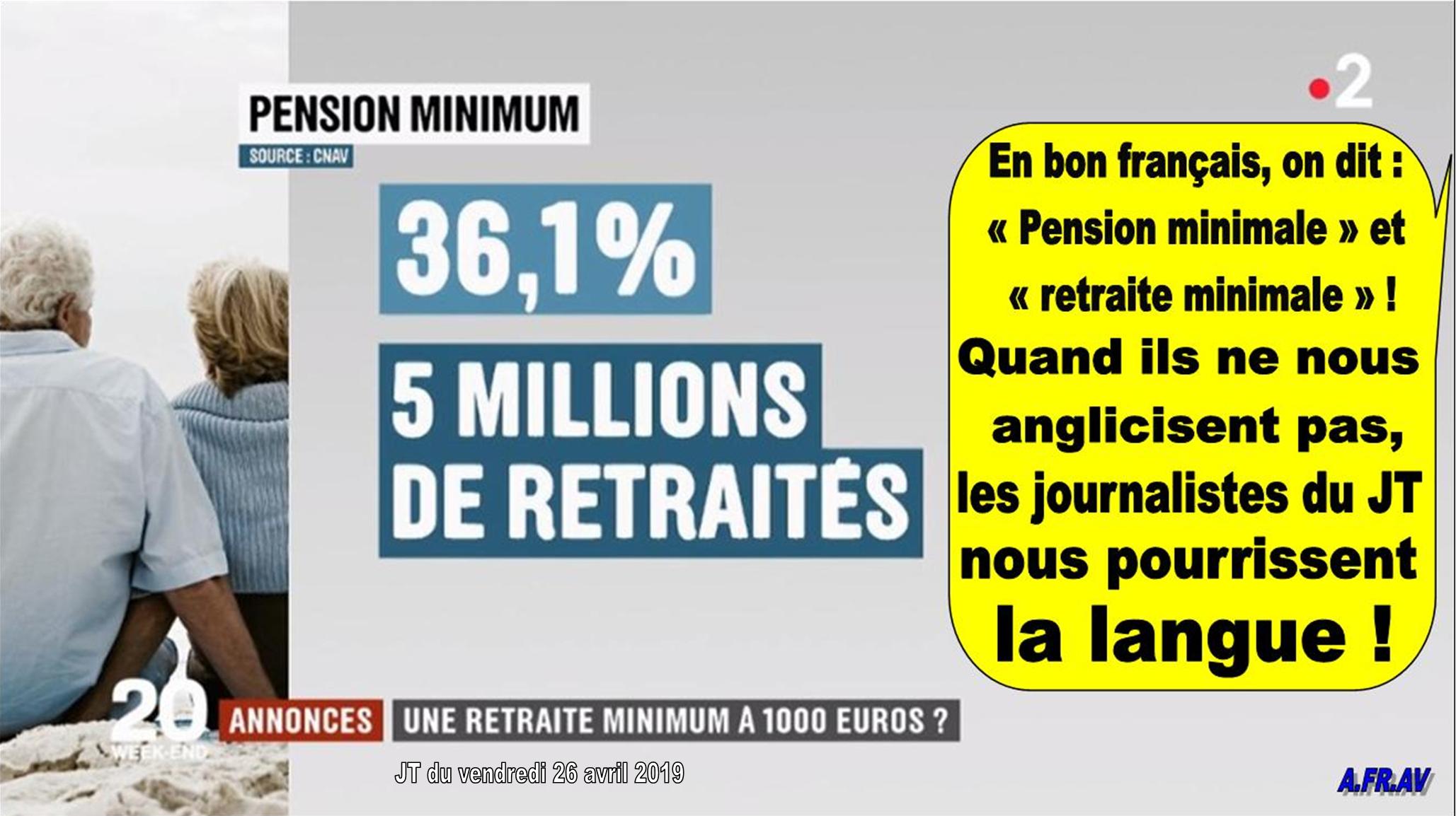 Le JT de 20 heures de France 2