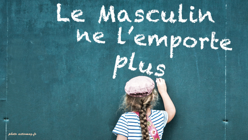 Le masculin ne l'emporte plus sur le féminin, selon certains professeurs