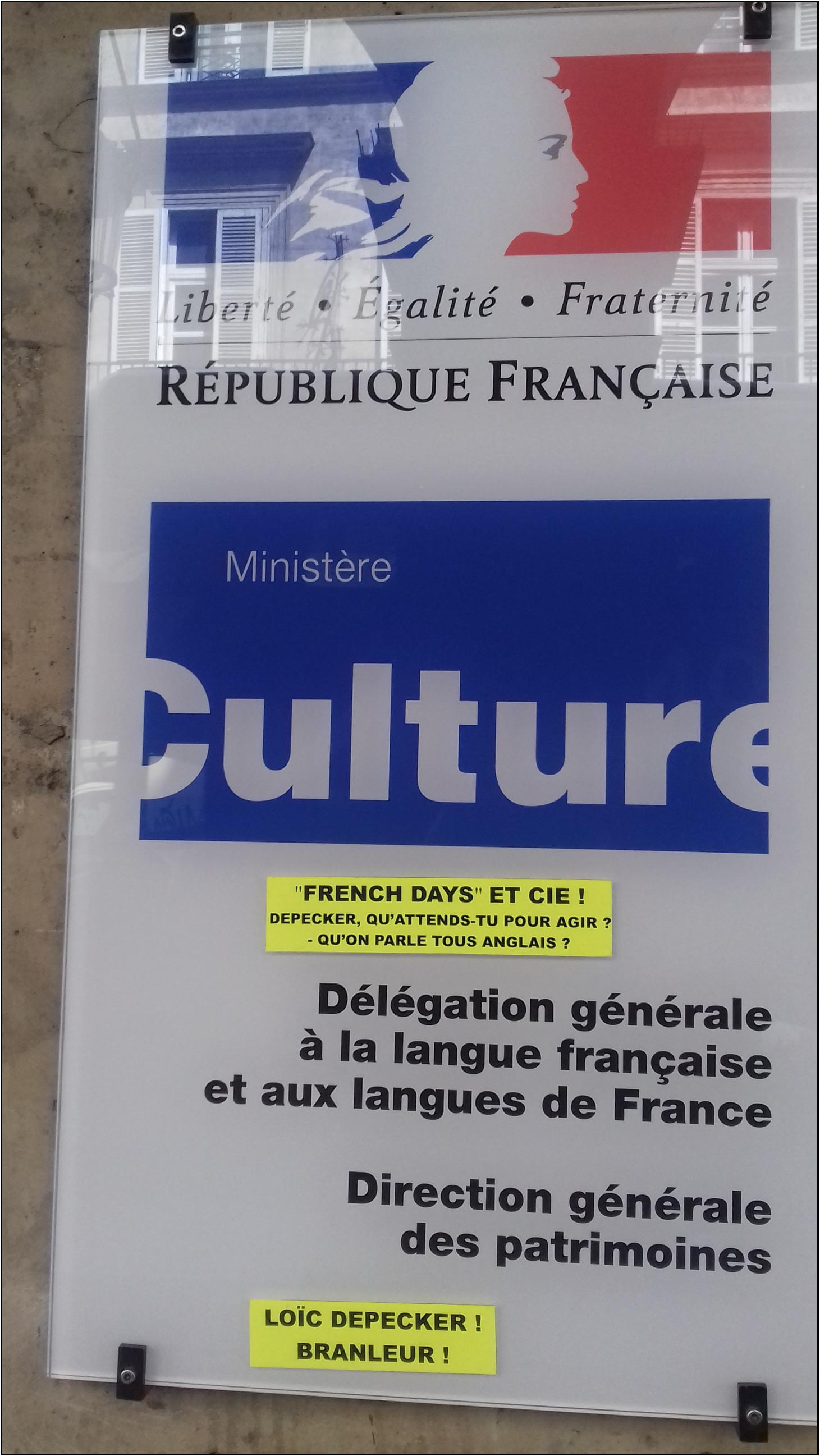 Loïc Depecker, la langue française et la DGLFLF