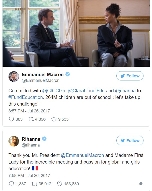 Outtara, NON, Rihanna, OUI