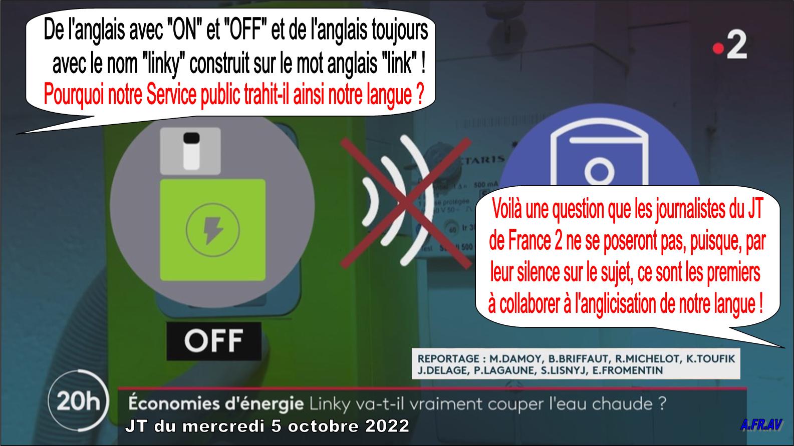 Maeva Damois, Philippe Lagaune et le compteur linky, France 2, France Télévisions