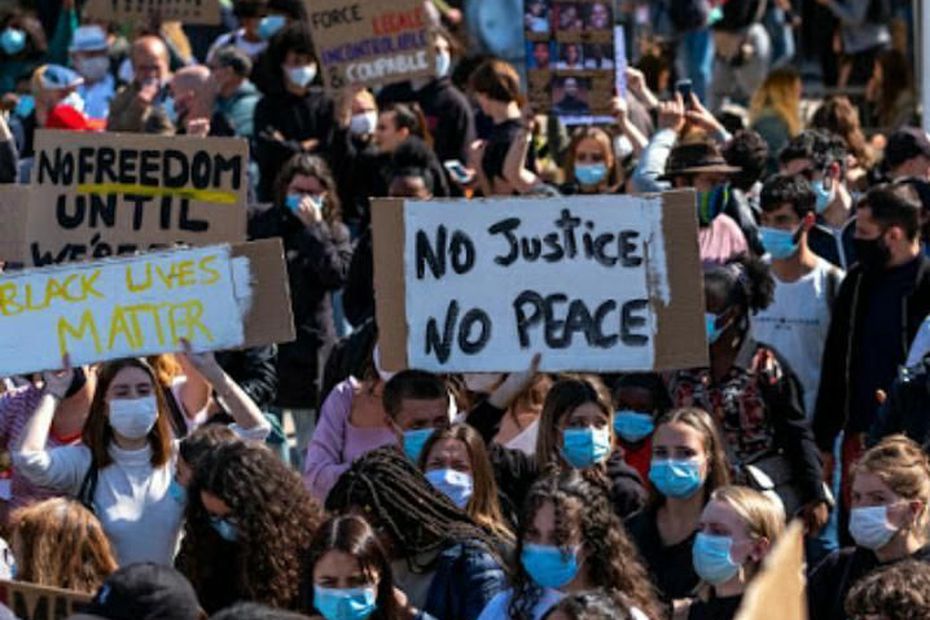 Manifestation contre le racisme à Orleans, juin 2020