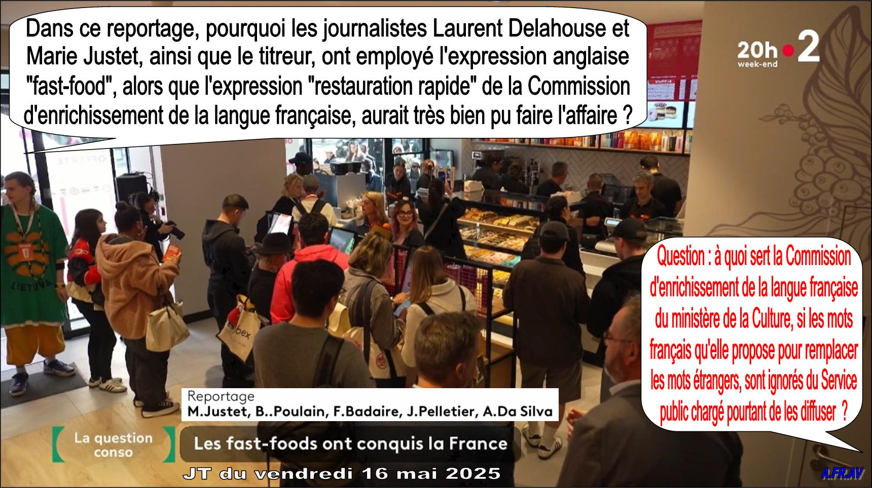 Marie Justet, Laurent Delahousse, DGLFLF, JT de 20h, France 2