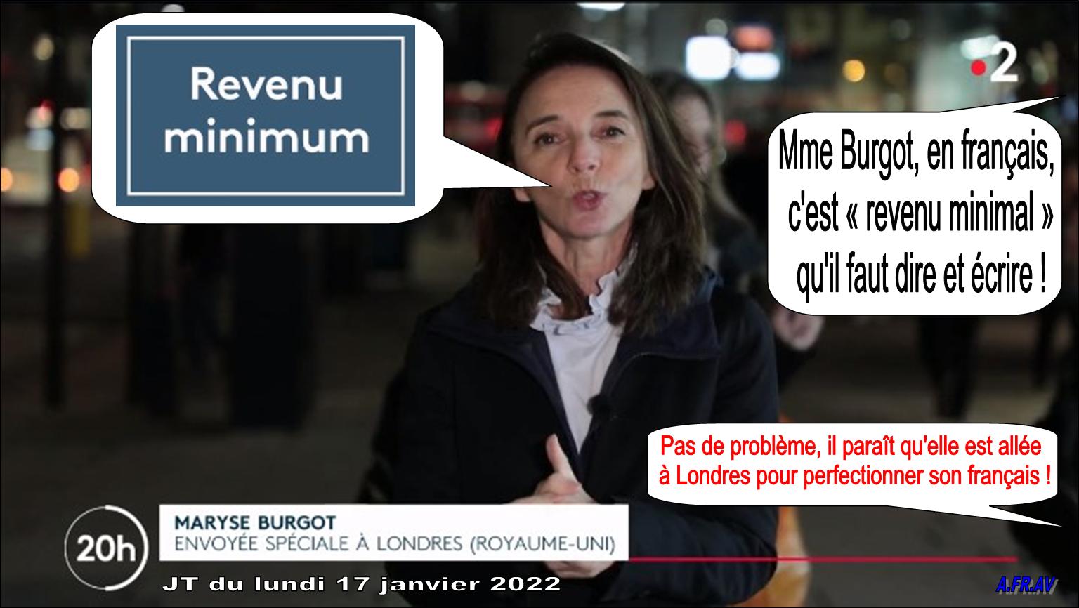 Maryse-Burgot, journaliste au JT de 20h de France 2, France Télévisions