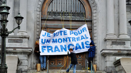 Montréal en français !