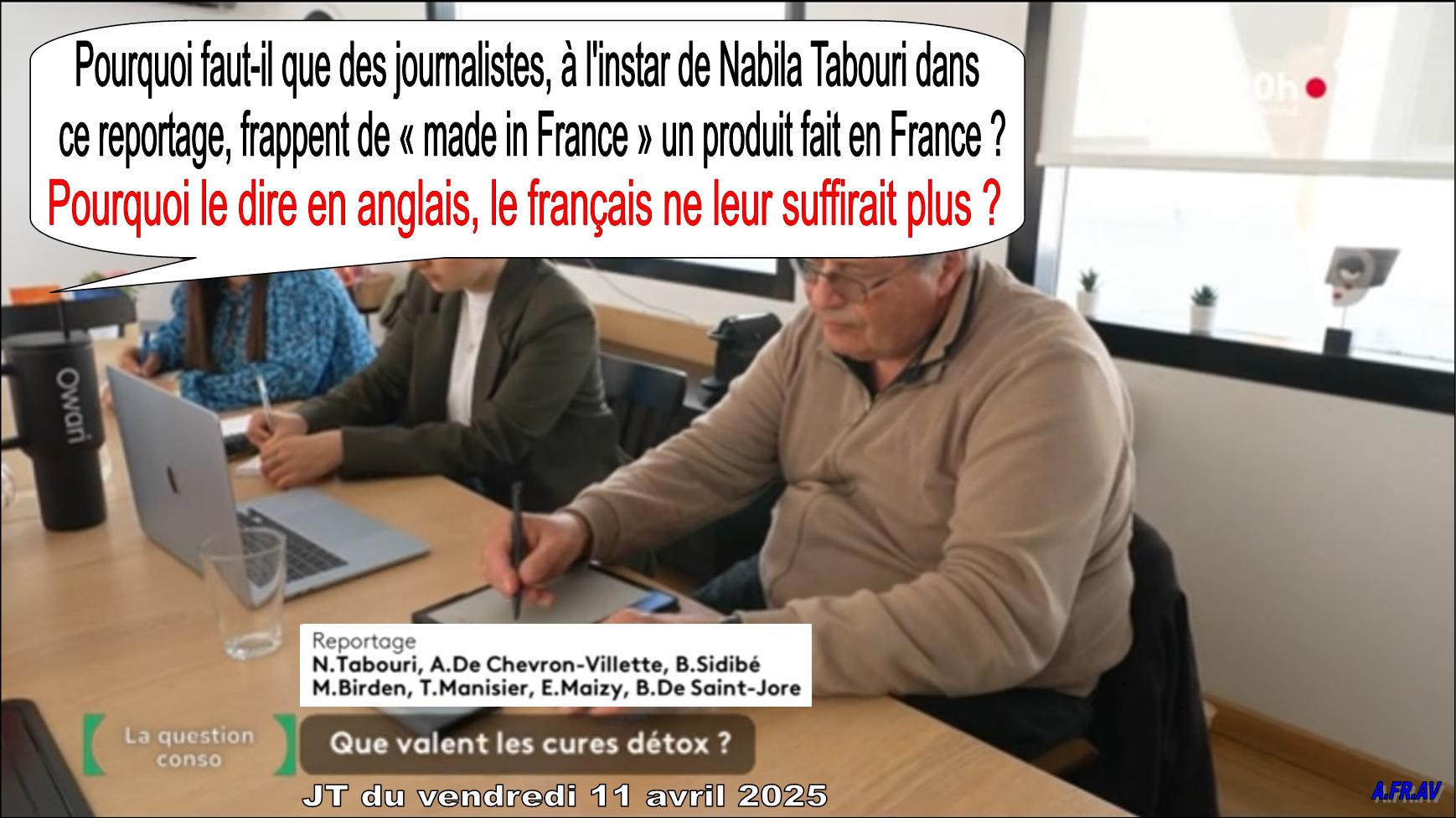 Nabila Tabouri, journaliste, France 2