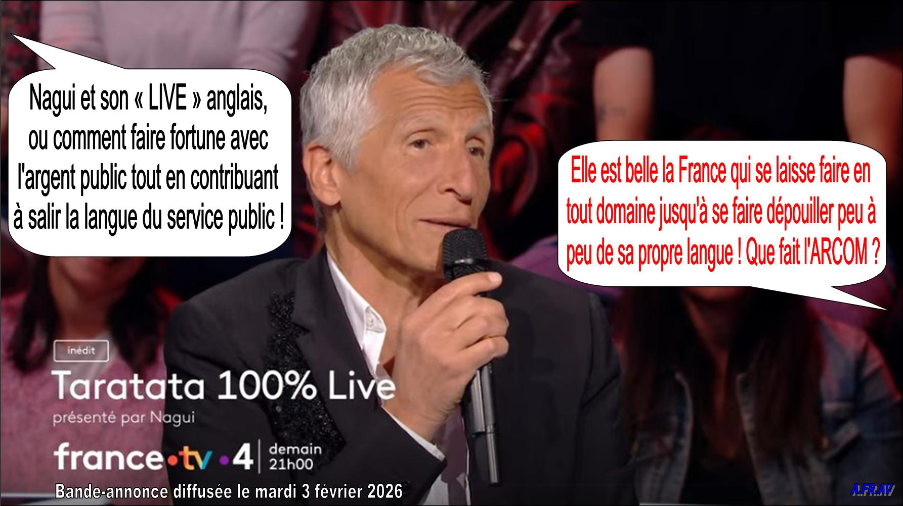 Nagui Taratata, 100 % direct