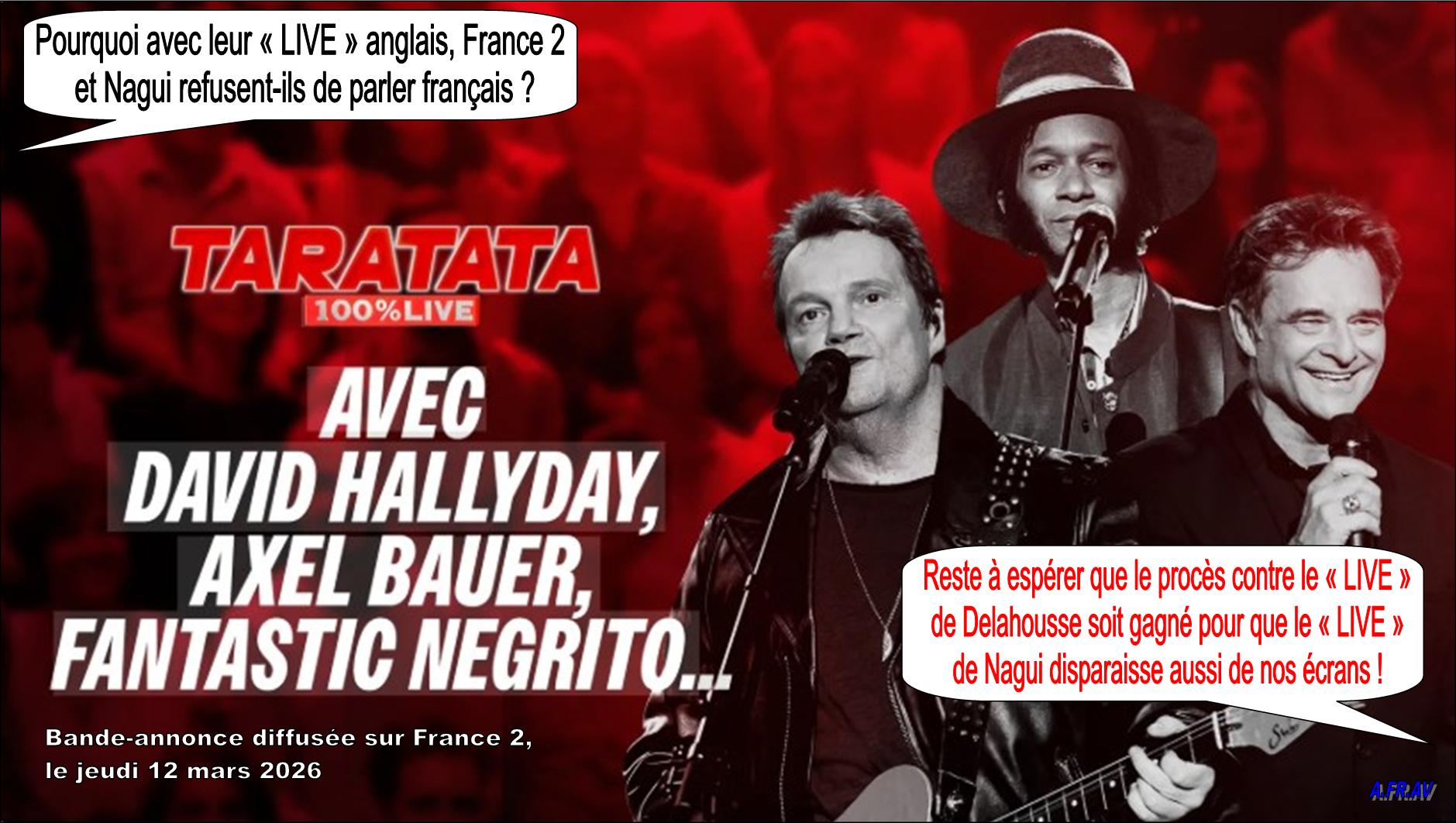 Nagui, France 2, Taratata
