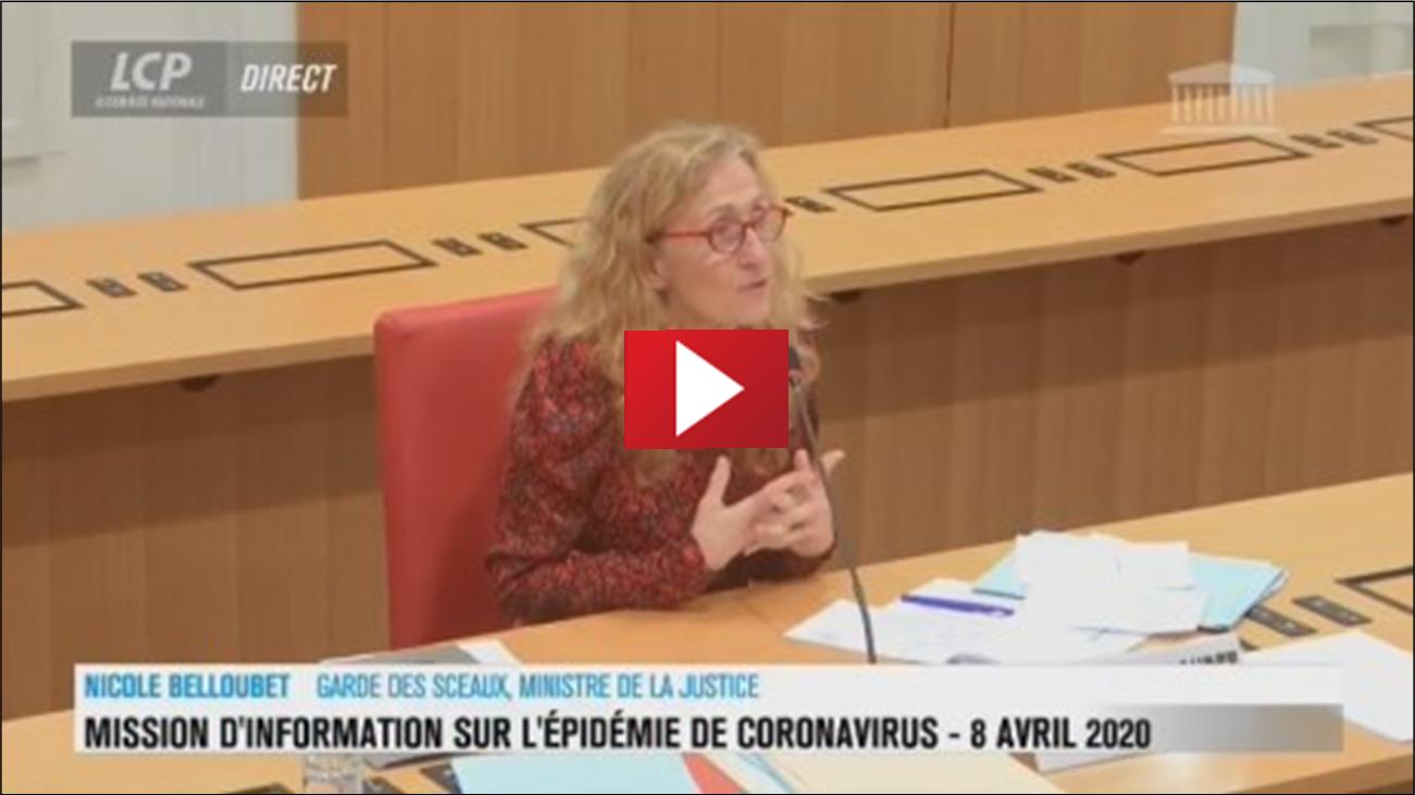 Nicole Belloubet, Ministre de la Justice et le tra�age ou le tracking en Macronie