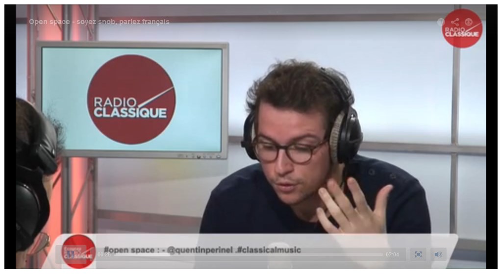 Radio France Classique, Prinel et les anglicismes