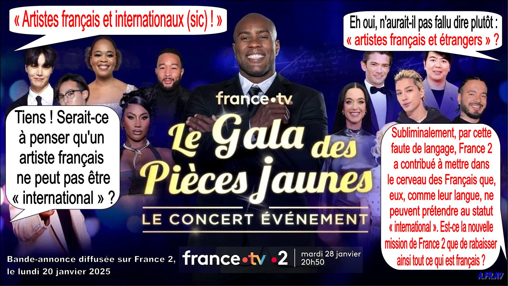 Pièces jaunes, Teddy Riner, Brigitte Macron, France 2