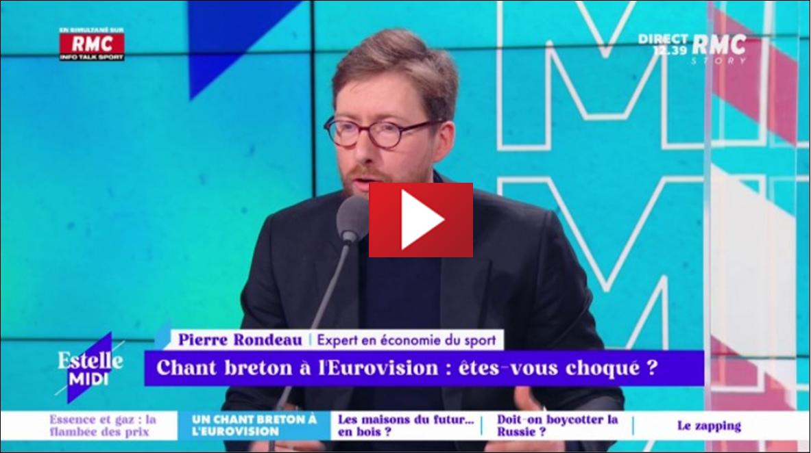 Pierre Rondeau et la chanson en breton pour repr�senter- a France � l'Eurovision-2022 � Turin en Italie