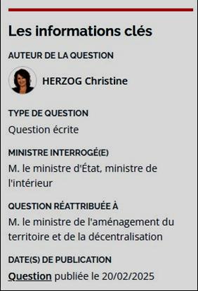 Christine Herzog, langue r�gionale, langue fran�aise, loi Toubon