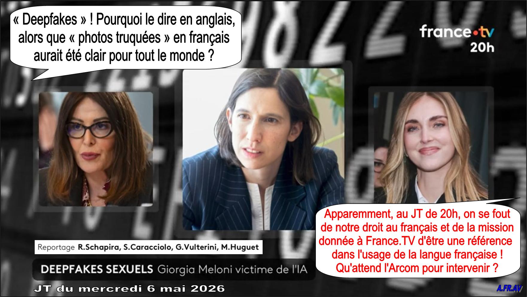 Raphaële Schapira, Marion Huguet, deepfakes, trucages, hypertrucages