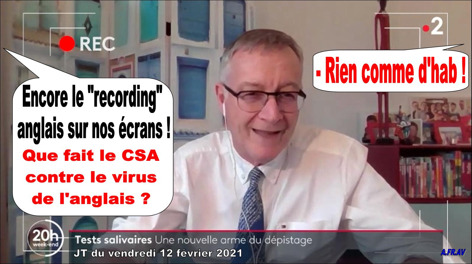 Roch-Olivier Maistre, le CSA et l'anglais à la télévision