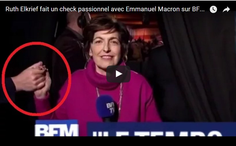 Ruth Elkrief et BFMTV pour Macron