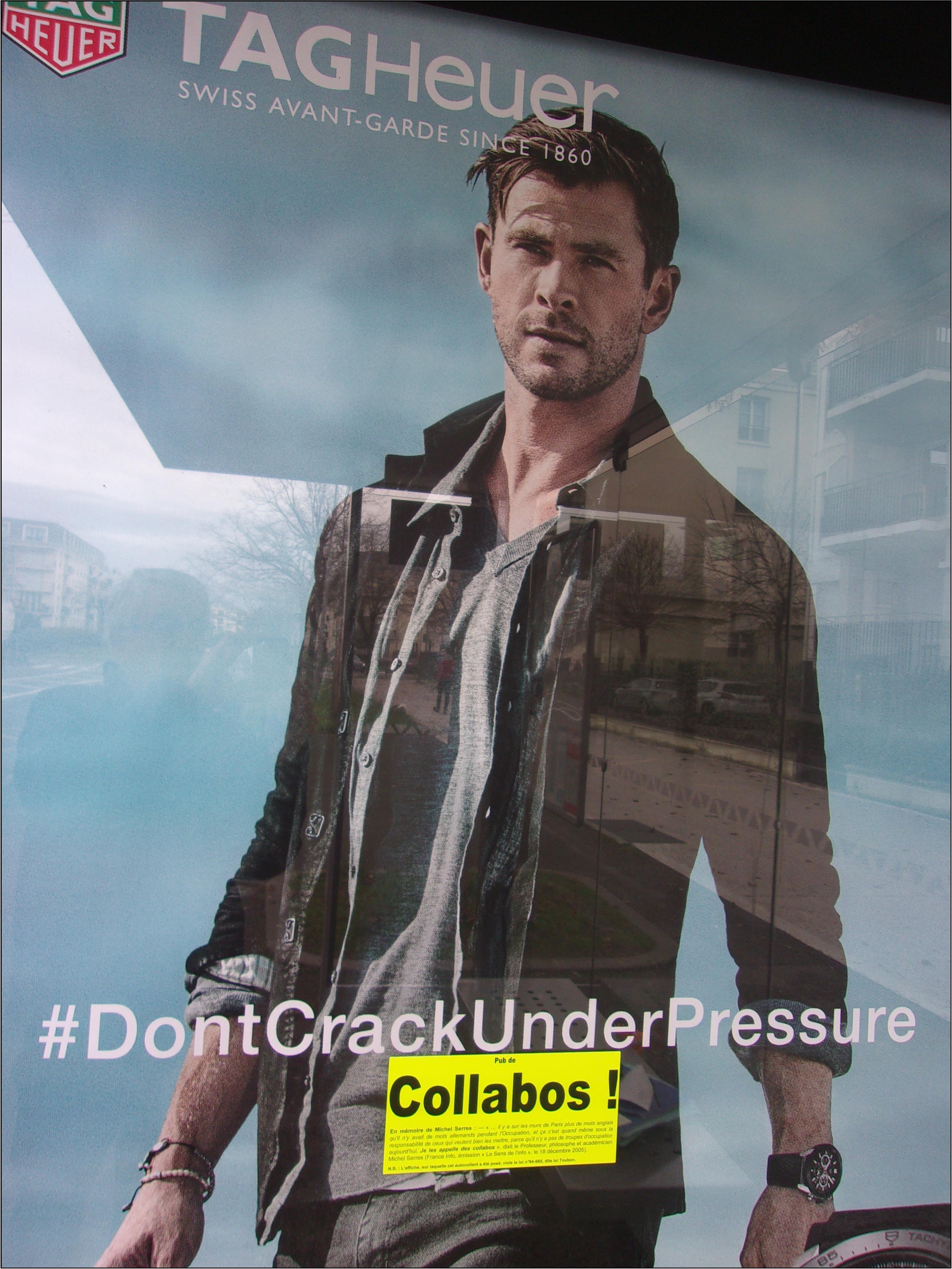 Tag Heuer #dontCrackUnderPressure