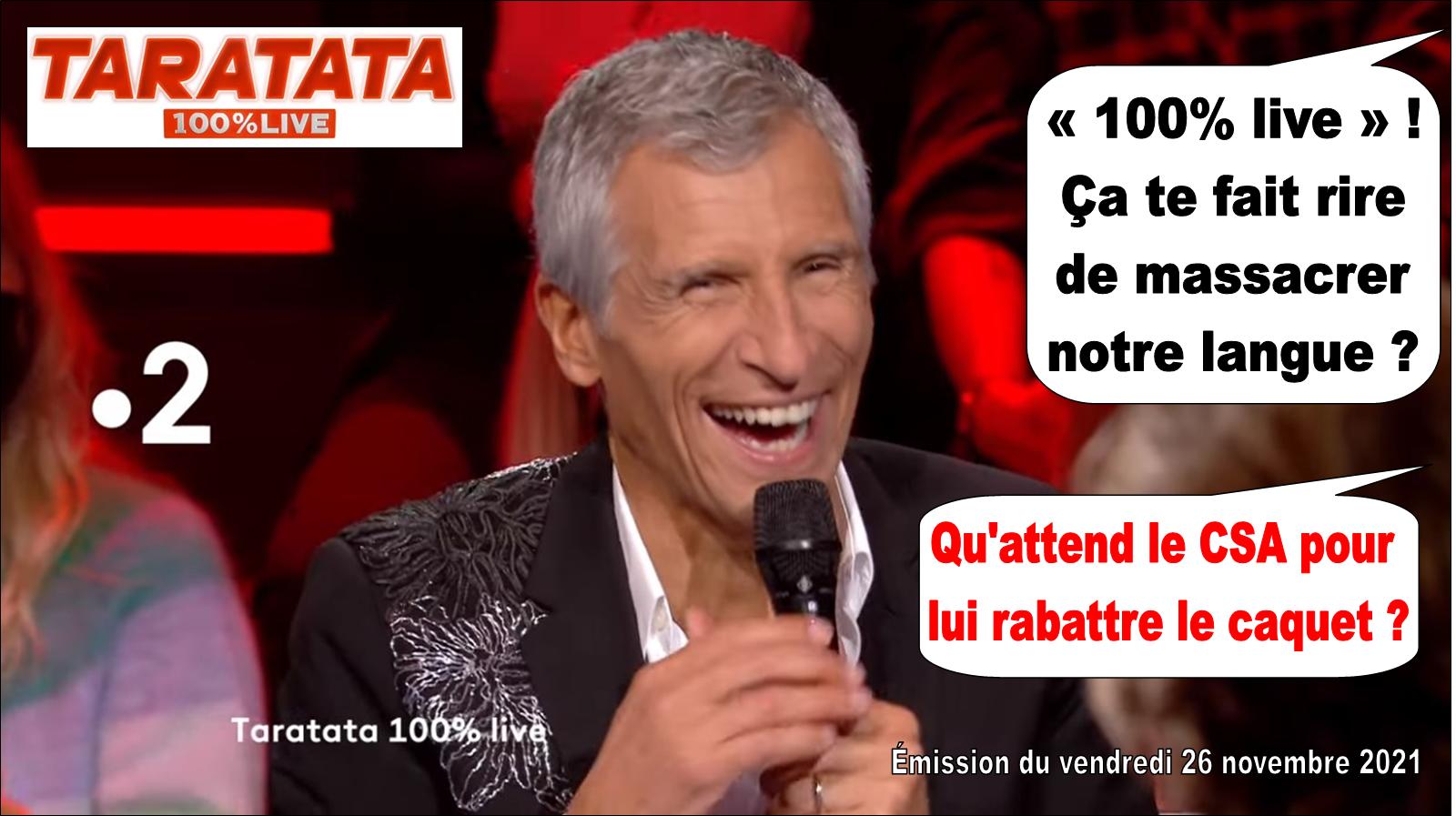 Taratata Nagui, Direct Live