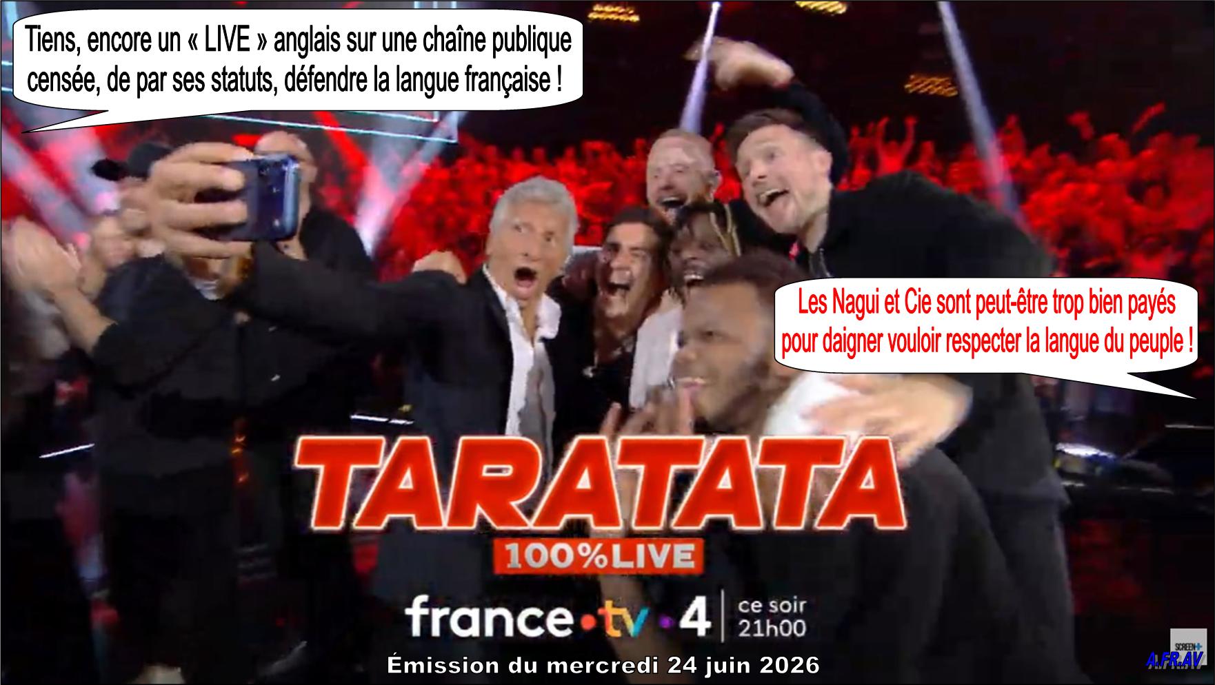 Taratata, Nagui, France Télévisions