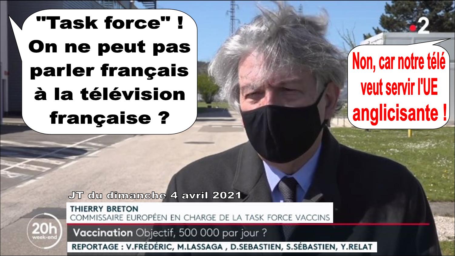Thierry Breton et la Task Force Vaccins