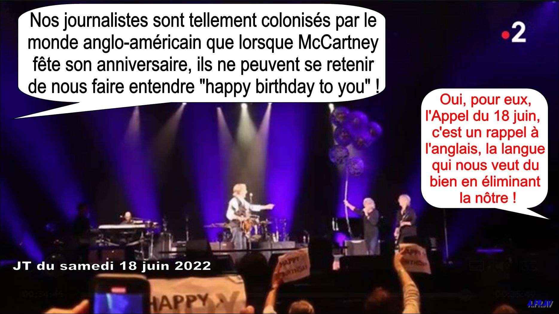 Thomas Sotto, les 80 ans de Paul McCartney, France-2, France-Télévisions
