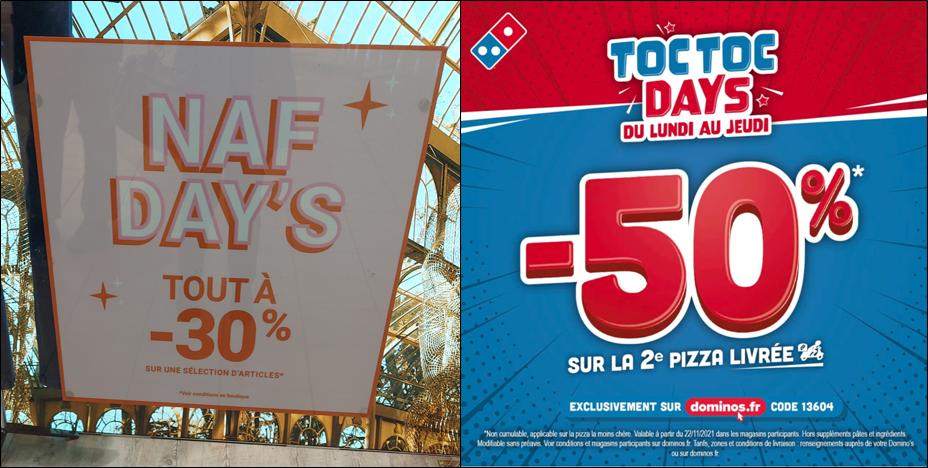 Toc Toc Days et Naf Naf Days