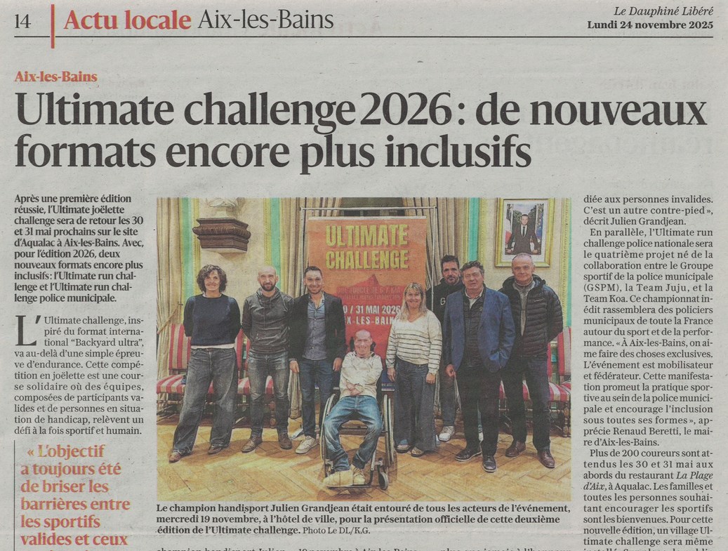 Ultimate Challenge, Aix-les-Bains, Renaud BERETTI