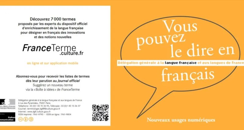 Vous pouvez le dire en français