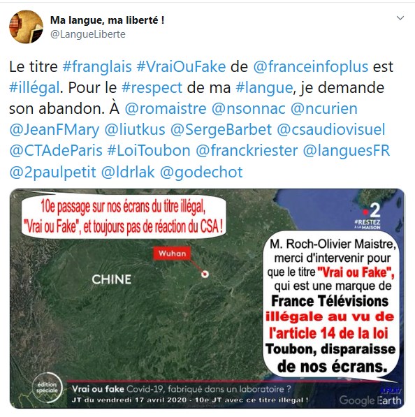 Chronique Vrai ou Fake du 20h de France 2, une marque de France Télévisions