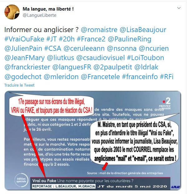 Lisa Beaujour et le Vrai ou Fake de France télévisions - France Info