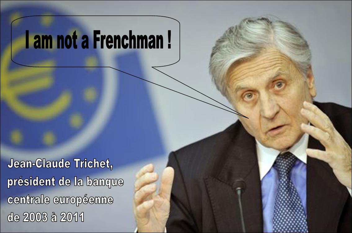 Jean-Claude Trichet, un Français contre la langue française